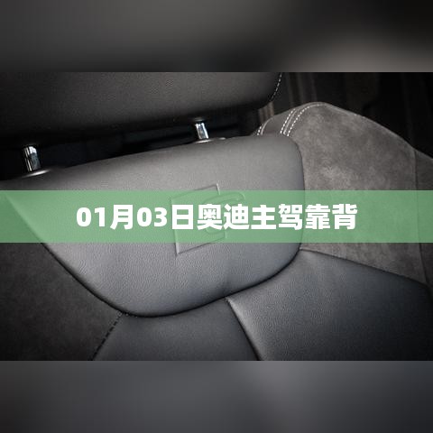 奥迪主驾靠背细节曝光,01月03日新动态