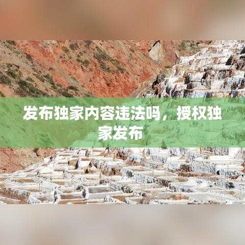发布独家内容违法吗，授权独家发布 