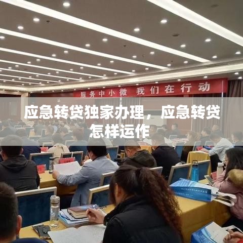 应急转贷独家办理,应急转贷怎样运作