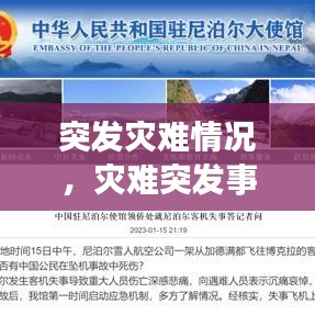 突发灾难情况,灾难突发事件