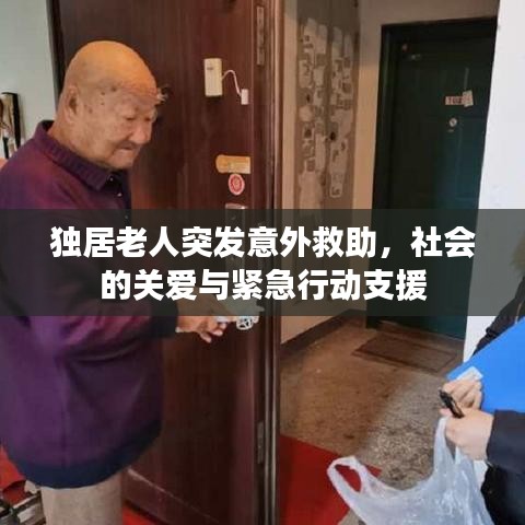 独居老人突发意外救助,社会的关爱与紧急行动支援
