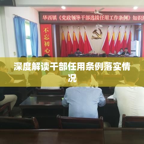 深度解读干部任用条例落实情况