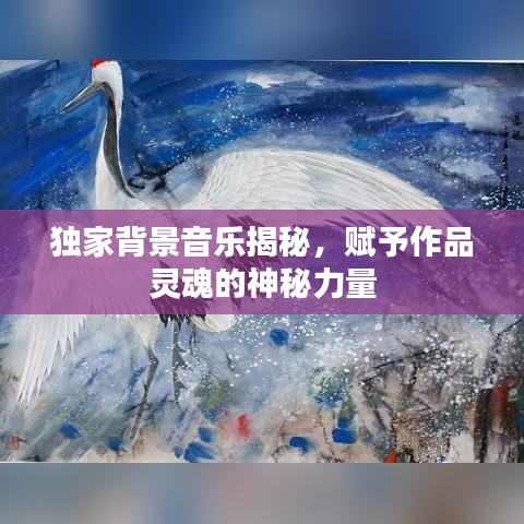 独家背景音乐揭秘,赋予作品灵魂的神秘力量