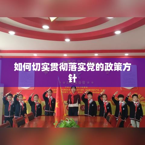 如何切实贯彻落实党的政策方针