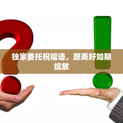 独家委托祝福语，愿美好如期绽放