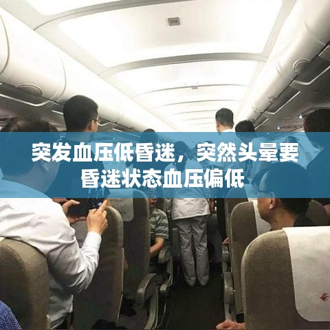 突发血压低昏迷，突然头晕要昏迷状态血压偏低 