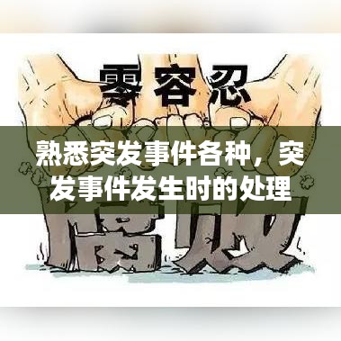 熟悉突发事件各种，突发事件发生时的处理原则 