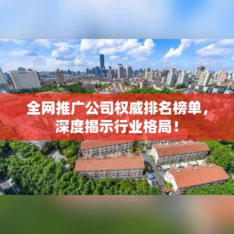全网推广公司权威排名榜单，深度揭示行业格局！