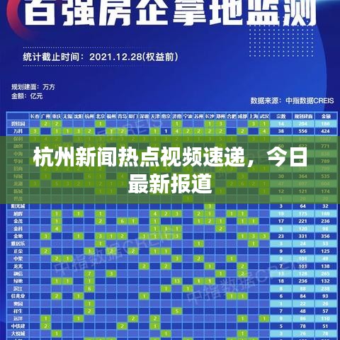 杭州新闻热点视频速递,今日最新报道