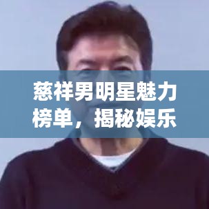 慈祥男明星魅力榜单，揭秘娱乐圈十大魅力男星排名！