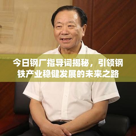 今日钢厂指导词揭秘,引领钢铁产业稳健发展的未来之路