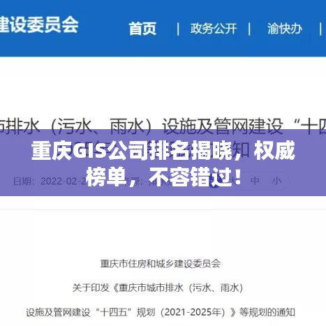 重庆GIS公司排名揭晓，权威榜单，不容错过！