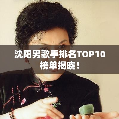 沈阳男歌手排名TOP10榜单揭晓!