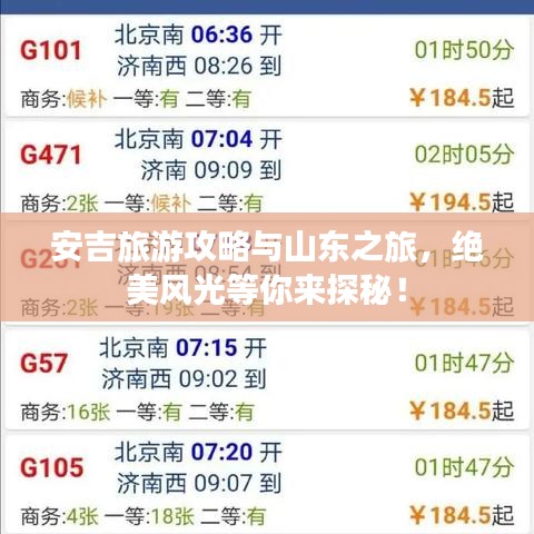 安吉旅游攻略与山东之旅，绝美风光等你来探秘！