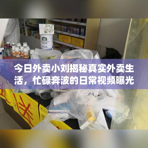 今日外卖小刘揭秘真实外卖生活,忙碌奔波的日常视频曝光