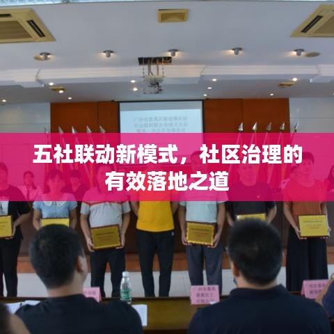 五社联动新模式,社区治理的有效落地之道