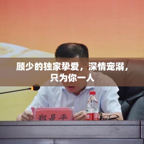 顾少的独家挚爱,深情宠溺,只为你一人