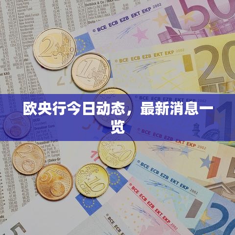 欧央行今日动态,最新消息一览