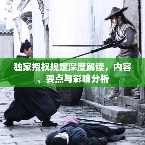 独家授权规定深度解读，内容、要点与影响分析