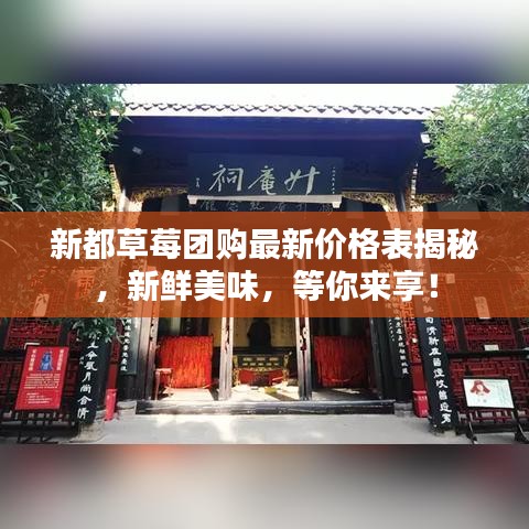 新都草莓团购最新价格表揭秘,新鲜美味,等你来享!