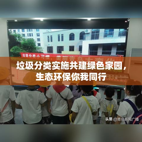 垃圾分类实施共建绿色家园,生态环保你我同行