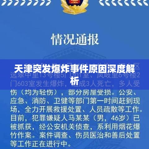 天津突发爆炸事件原因深度解析