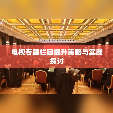 电视专题栏目提升策略与实践探讨