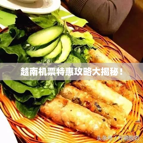 越南机票特惠攻略大揭秘!