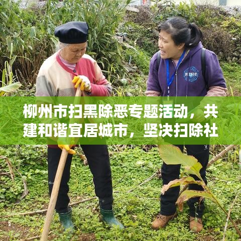 柳州市扫黑除恶专题活动,共建和谐宜居城市,坚决扫除社会毒瘤