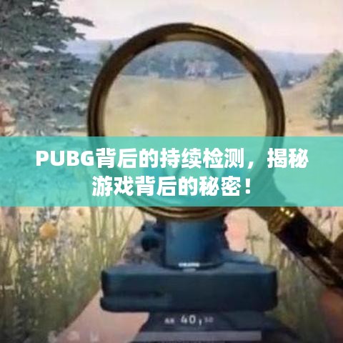 PUBG背后的持续检测,揭秘游戏背后的秘密!