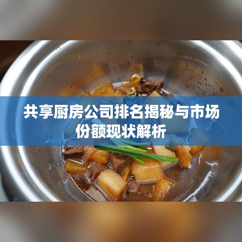 共享厨房公司排名揭秘与市场份额现状解析