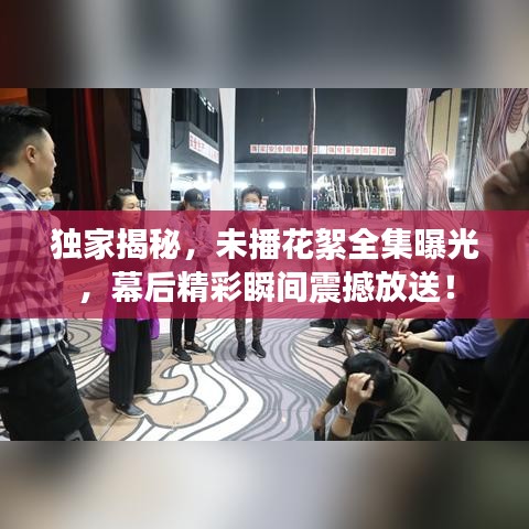 独家揭秘,未播花絮全集曝光,幕后精彩瞬间震撼放送!