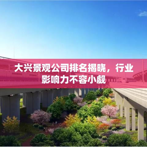 大兴景观公司排名揭晓，行业影响力不容小觑