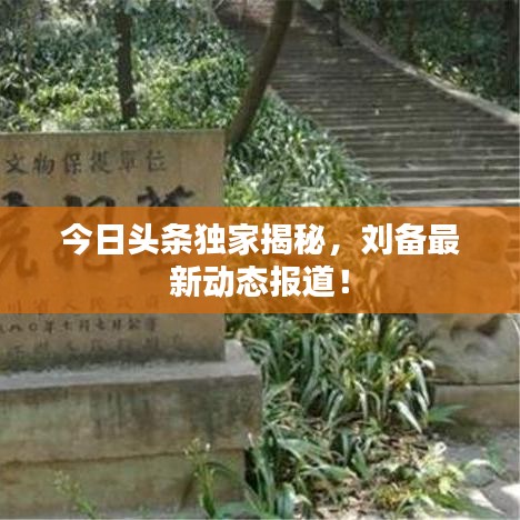 今日头条独家揭秘，刘备最新动态报道！