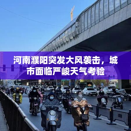 河南濮阳突发大风袭击,城市面临严峻天气考验