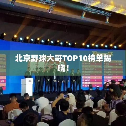北京野球大哥TOP10榜单揭晓!