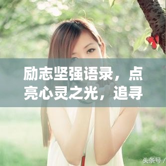 励志坚强语录,点亮心灵之光,追寻美好未来!